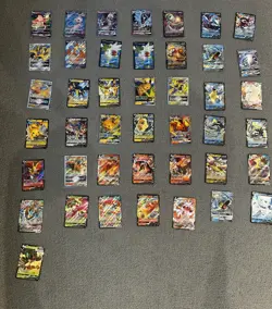 43x Rare Pokemon Cards Bundle - GX, V, Full Art, Ultra Rare, Shiny, Charizard, P - Image 1