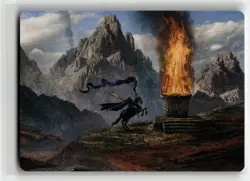 CALL FOR AID ART CARD Tales of Middle-Earth #60 ALTR(NM+)(MTG) - Image 1