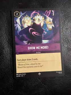 Show Me More! 82/204 Lorcana Card Archazia's Island TCG - Image 1