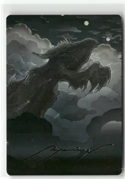 Sin, Spira's Punishment Gold-Stamped Art Card 36/53 - FINAL FANTASY MTG - Image 1