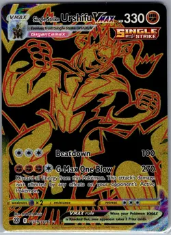 Single Strike Urshifu VMAX TG29/TG30 Brilliant Stars - Pokemon Card - NM - Image 1