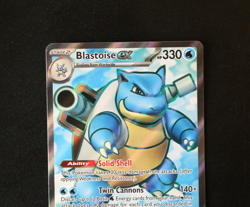 Pokemon Card TGG - Blastoise EX 184/165 - S&V 151 English - Ultra Rare - NM ⭐ - Image 2