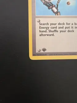 Pokemon TCG Energy Search Fossil Trainer Card - Image 2