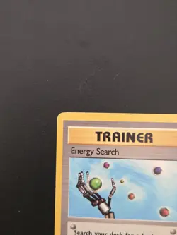 Pokemon TCG Energy Search Fossil Trainer Card - Image 3