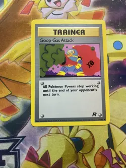 Pokemon Card Goop Gas Attack 78/82 Unlimited Team Rocket WOTC NM - Image 1