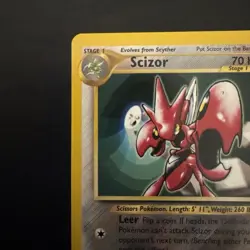 Pokemon Card - Scizor #33 WoTC Black Star Promo - Image 2