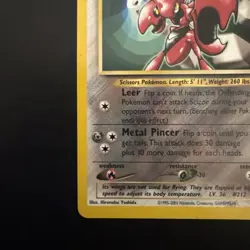 Pokemon Card - Scizor #33 WoTC Black Star Promo - Image 5
