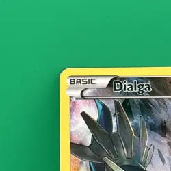 (MP) Dialga #XY77 2015 Pokemon XY Black Star Promo Card Full Art - Image 2