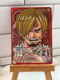 Sanji PRB01-001 Leader English NM Alt Art PRB-01 Premium The Best One Piece Card - Image 1