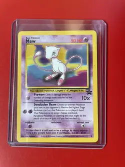 Mew #8 Black Star Promo Rare Vintage Pokemon Card - Image 1