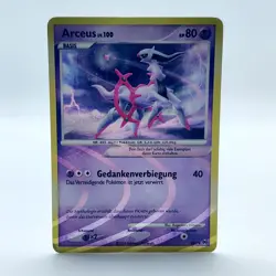 Pokemon TCG Karte - Arceus Lv. 100 (Arceus AR7) Platin Holo - Image 1