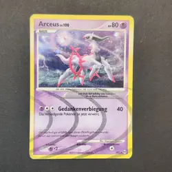 Pokemon TCG Karte - Arceus Lv. 100 (Arceus AR7) Platin Holo - Image 2