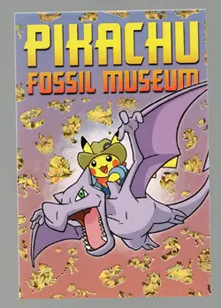 Cracked Ice* GOLD HOLO *Electric Pikachu Card Database- FOSSIL MUSEUM* POKEMON - Image 1