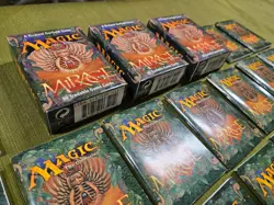 Magic The Gathering MTG Mirage Starter Deck Empty Boxes Lot + 17 Rule Books - Image 2