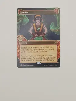 Gamble (Showcase) Avatar: The Last Airbender: Eternal-Legal Regular - Image 1