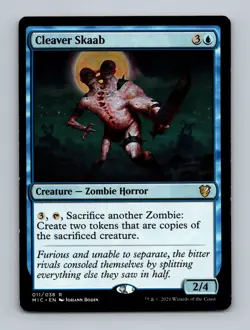 Cleaver Skaab Commander: Innistrad: Midnight Hunt Non-Foil MTG LP - Image 1