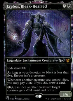 Theros Beyond Death #262 Erebos, Bleak-Hearted (Showcase) - Image 1