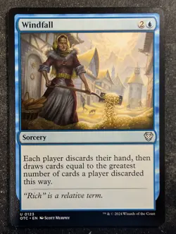 Windfall - Outlaws of Thunder Junction Commander (MTG) - Image 1