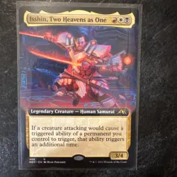 Isshin, Two Heavens as One (Extended Art) Kamigawa: Neon Dynasty Regular - Image 1