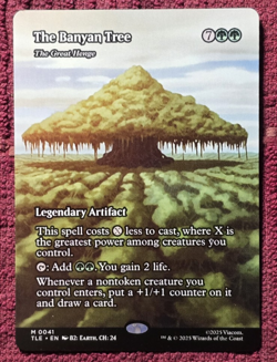 ** The Banyan Tree / The Great Henge ** MTG Avatar The Last Airbender 0041 MINT - Image 1