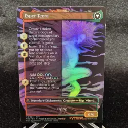 Magic the Gathering Terra, Magical Adept (Borderless) Final Fantasy Foil MTG TCG - Image 2