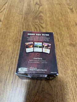 MTG Magic Mono Red Burn Pioneer Challenger Deck 2021 Factory Sealed New Precon - Image 2