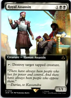 Royal Assassin (Extended Art) Universes Beyond: Assassin's Creed, 164 NM - Image 1