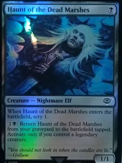 Haunt of the Dead Marshes Universes Beyond: the Lord of the Rings MTG - Image 1