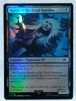 Haunt of the Dead Marshes Universes Beyond: the Lord of the Rings MTG - Image 2