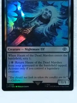 Haunt of the Dead Marshes Universes Beyond: the Lord of the Rings MTG - Image 3