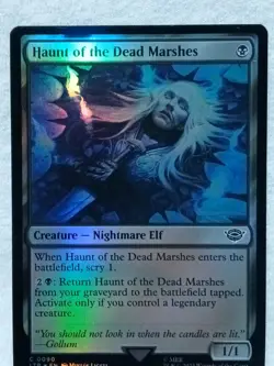 Haunt of the Dead Marshes Universes Beyond: the Lord of the Rings MTG - Image 4