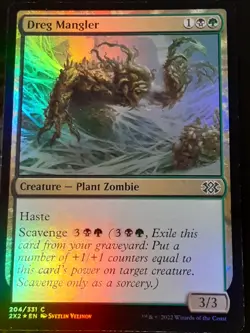 Dreg Mangler FOIL , Double Masters 2022 , NM , MTG, FREE SHIPPING - Image 1