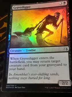 Gravedigger FOIL , Amonkhet , NM , MTG, FREE SHIPPING - Image 2