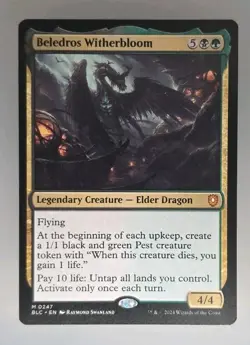 Beledros Witherbloom 0247 Bloomburrow Commander Magic the Gathering MTG - Image 1