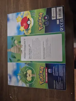 Pokemon GO TCG Trading Card Game: Alolan Exeggutor V Box - 4 Booster Packs 820650870545 - Image 2