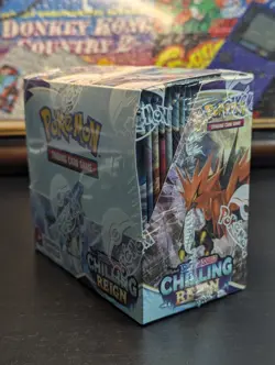 Pokemon Booster Box❄ Sword & Shield Chilling Reign Factory Sealed Booster Box ✨ - Image 2