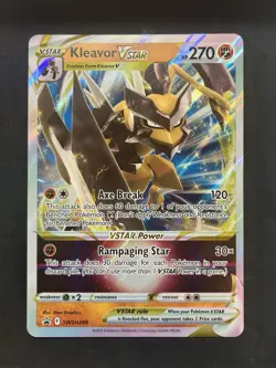 Kleavor VSTAR SWSH249 - Pokemon Promo NM Jumbo Oversized - Image 1