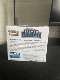 Pokemon Sword & Shield Silver Tempest Booster Box - 36 Packs - Image 2