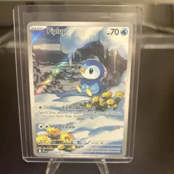 Pokemon TCG - Piplup 98/94 - Phantasmal Flames Illustration Rare - NM - Image 1