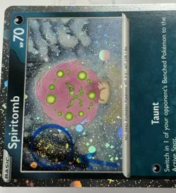 Spiritomb 129/198 Scarlet & Violet Cosmos Holo Rare Pokemon - NM 🌀TRIPLE SWIRL - Image 3