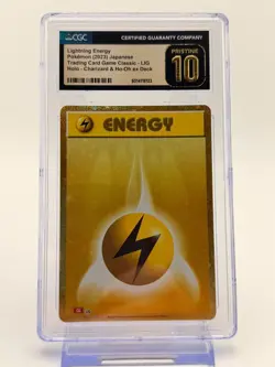 Lightning Energy Pokemon (2023) Japanese Classic Holo Charizard Ho-Oh ex deck - Image 1