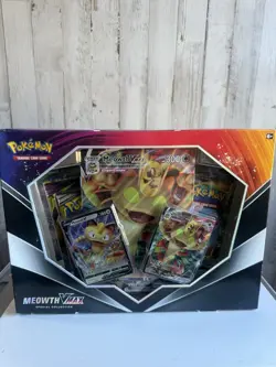 Pokemon MEOWTH VMAX Special Collection Factory Sealed Box (5 PACKS PER BOX) - Image 1