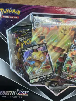 Pokemon MEOWTH VMAX Special Collection Factory Sealed Box (5 PACKS PER BOX) - Image 3