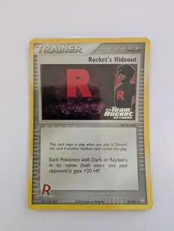 Pokemon - Rocket's Hideout Reverse Holo - Team Rocket Returns 87/109 - Image 1