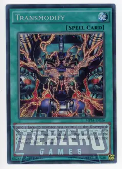 Yugioh Transmodify MP14-EN106 Super Rare 1st Edition NM/LP - Image 1