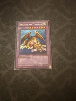 Yugioh Thousand Dragon Secret Rare MRD-143 - Image 1