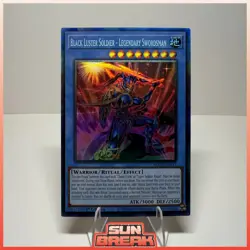 Yugioh Black Luster Soldier - Legendary Swordsman MAZE-EN011 (CR) #Y80 - Image 1