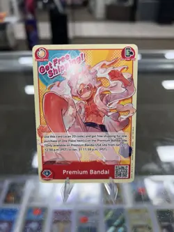 One Piece Monkey D Luffy Premium Bandai Discount Code from Bandai Fest - Image 1