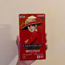 One Piece OP-13 CARRYING ON HIS WILL Sleeved Booster Packs Lot Of 20 NEW/SEALED - Image 1
