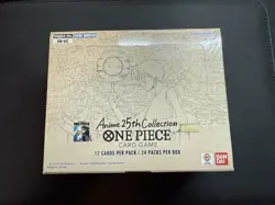 One Piece TCG EB-02 English Anime 25th Collection Booster Box, New Sealed EB02 - Image 1